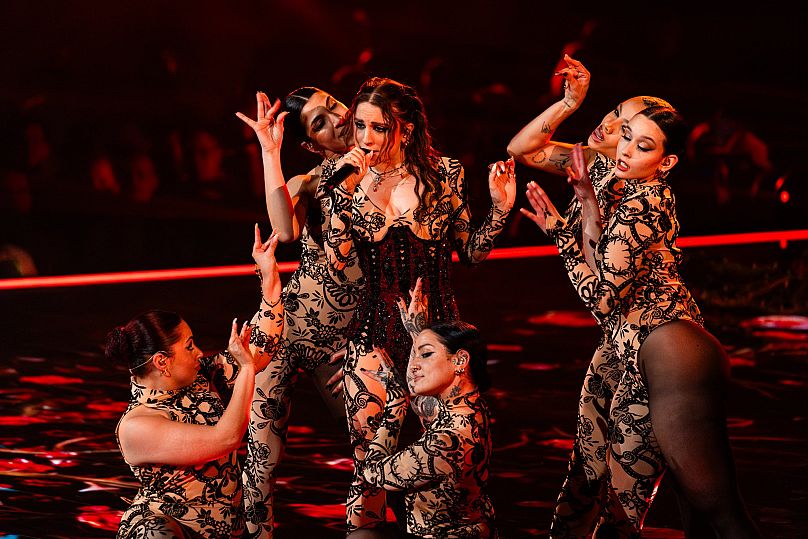 L'Italienne Angelina Mango est automatiquement qualifiée pour la Grande Finale de samedi.