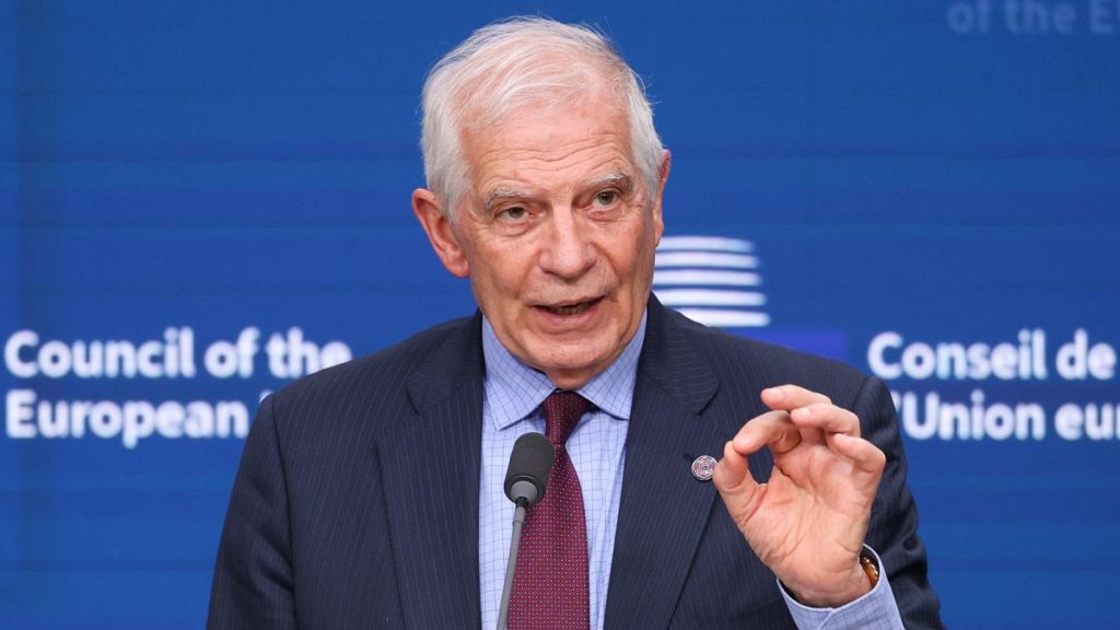 Josep Borrell has asked Georgia to withdraw the