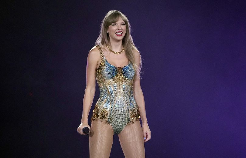 Taylor Swift se produit lors de la tournée The Eras - 2023