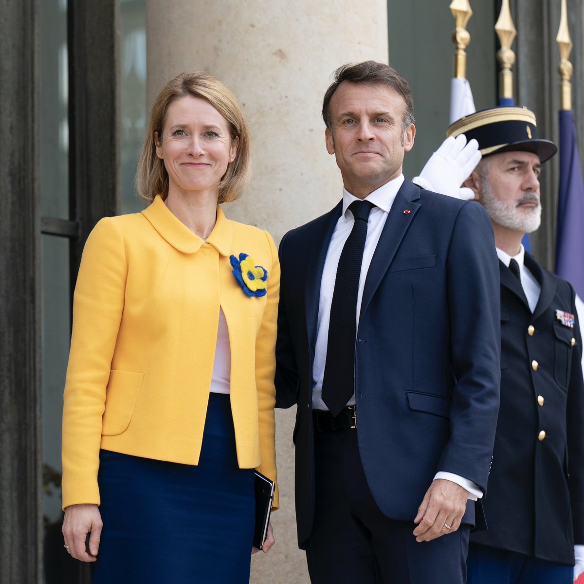 Avec l’Estonie, nous partageons une même vision pour la défense de notre Europe, en particulier sur le soutien à une industrie européenne de défense. Merci chère Kaja pour ta visite. Pour notre avenir. Pour notre Europe !