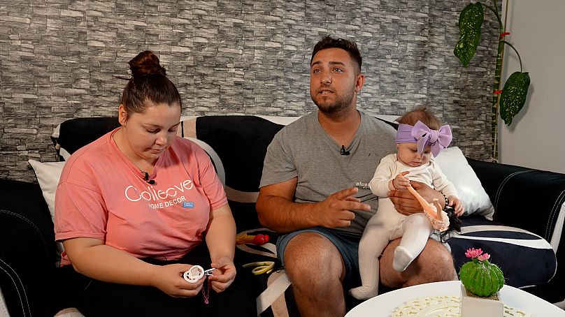 Gabriela et Valentin Alexe, bénéficiaires d'Habitat pour l'humanité