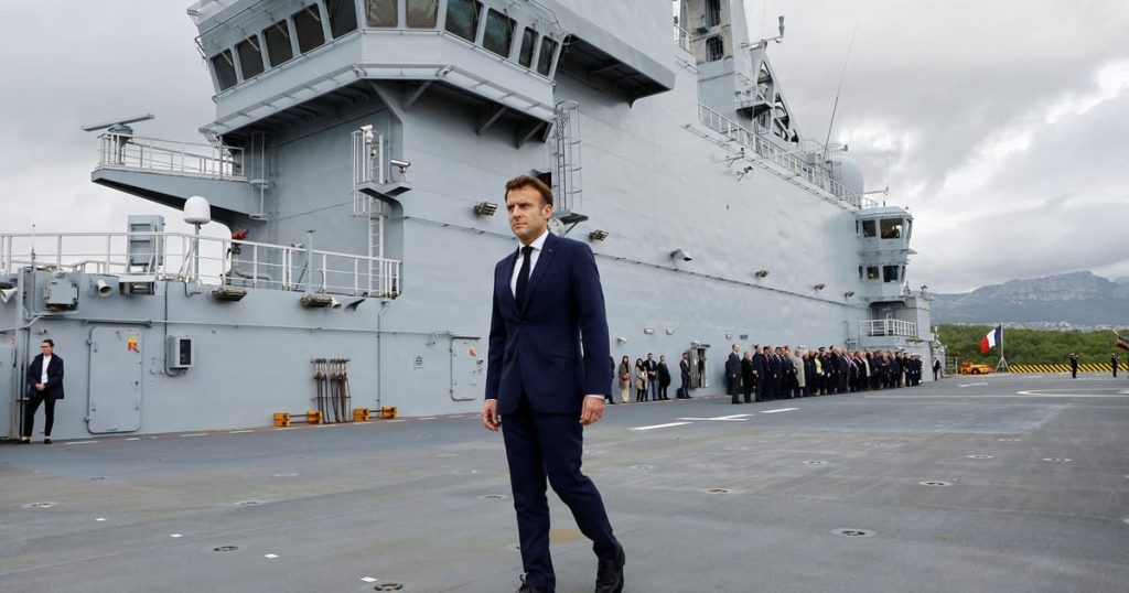 Macron veut ouvrir le « débat » sur la dissuasion nucléaire européenne
