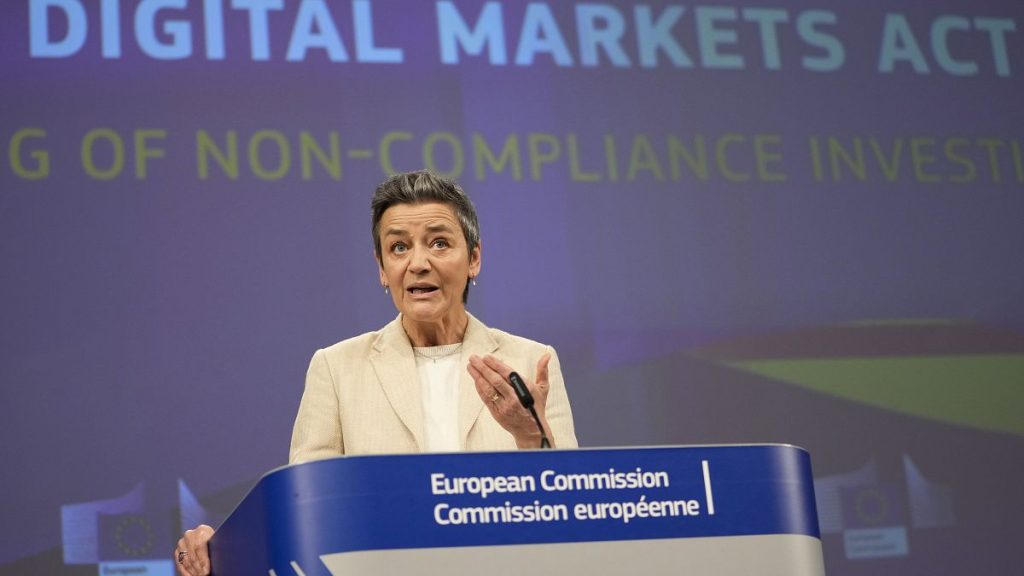 EU Commission Vice President Vestager.