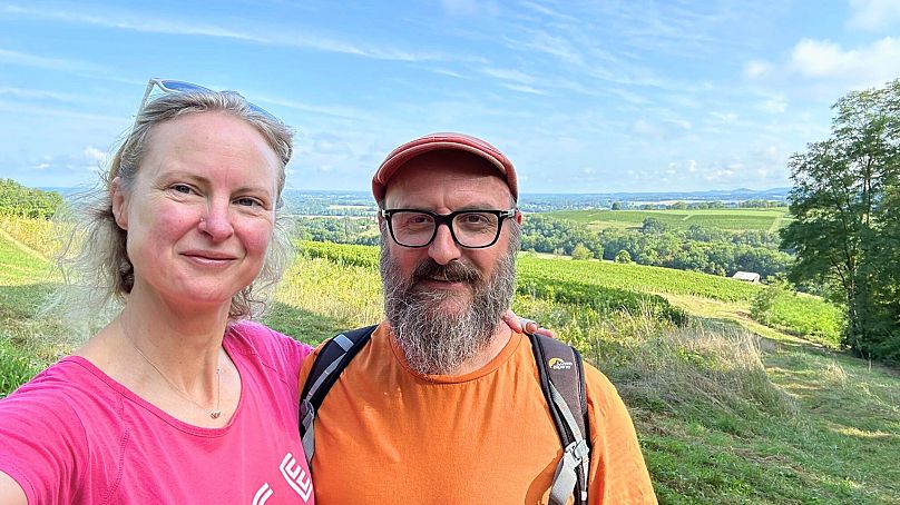 Lebby et son mari Fred.