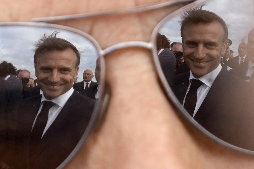 Le président français Emmanuel Macron 