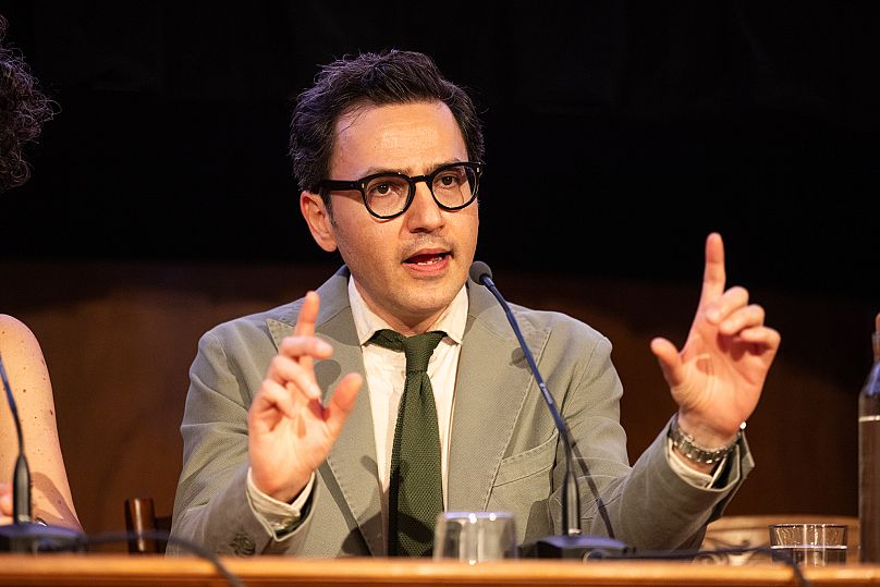 Le directeur du festival, Ehsan Khoshbakht 