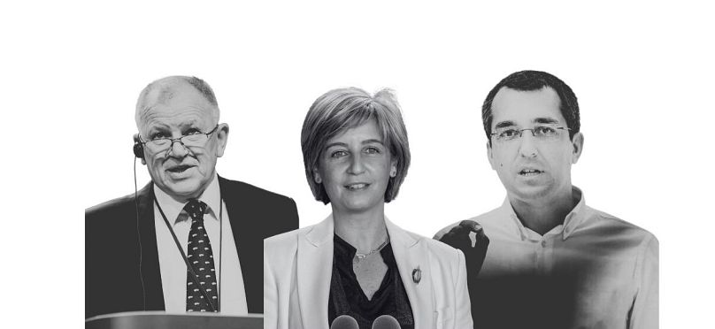 Vytenis Andriukaitis, Marta Temido et Vlad Voiculescu