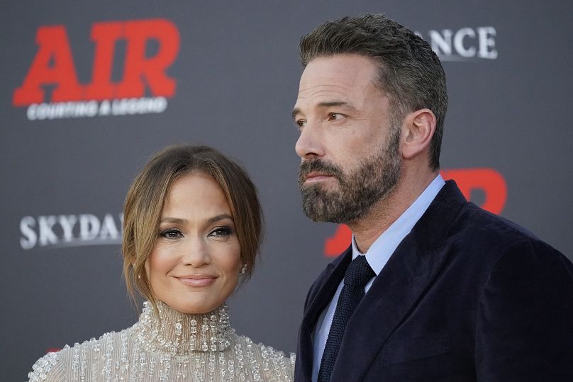 Jennifer Lopez et Ben Affleck arrivent à la première mondiale de