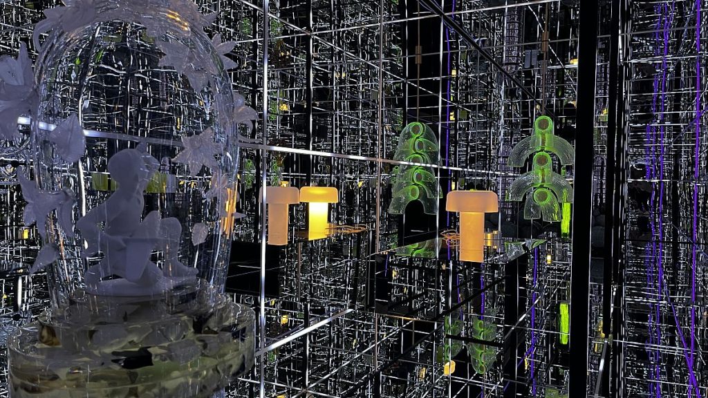 An installation by Czech group Designblok during Brussels Design September