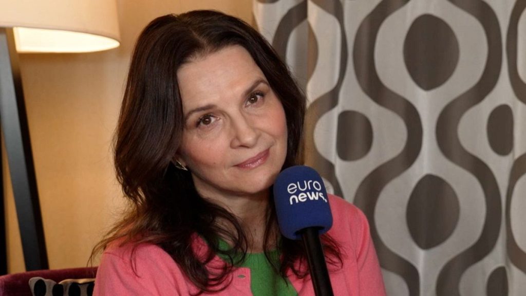 A rare interview with Juliette Binoche - the new President of the European Film Academy