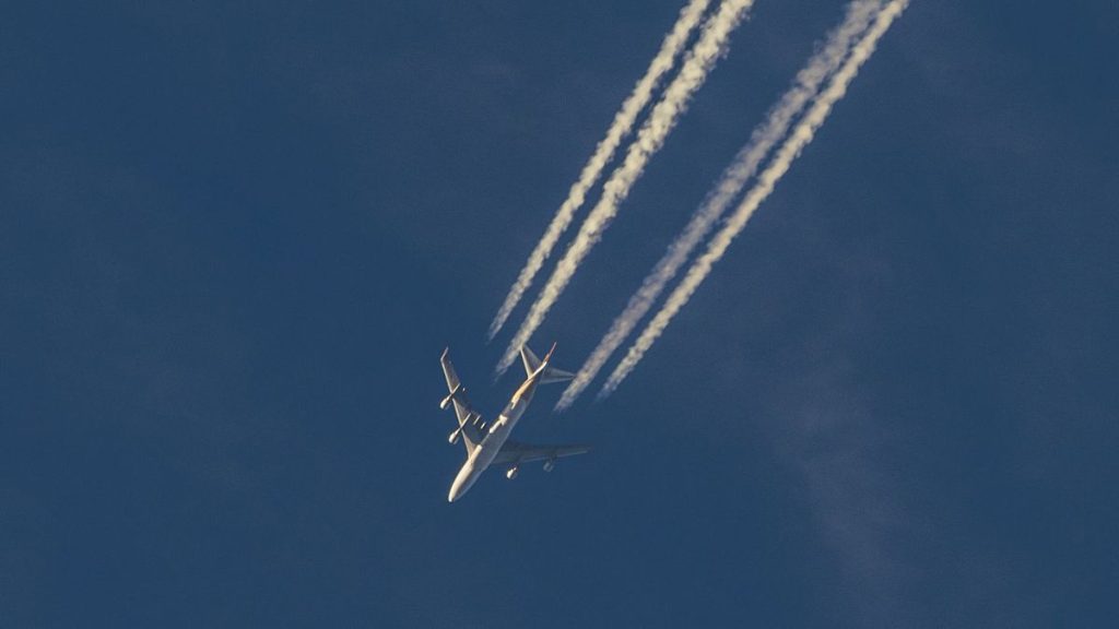 Plane vapour trails or contrails have long been the subject of the chemtrail conspiracy theory.