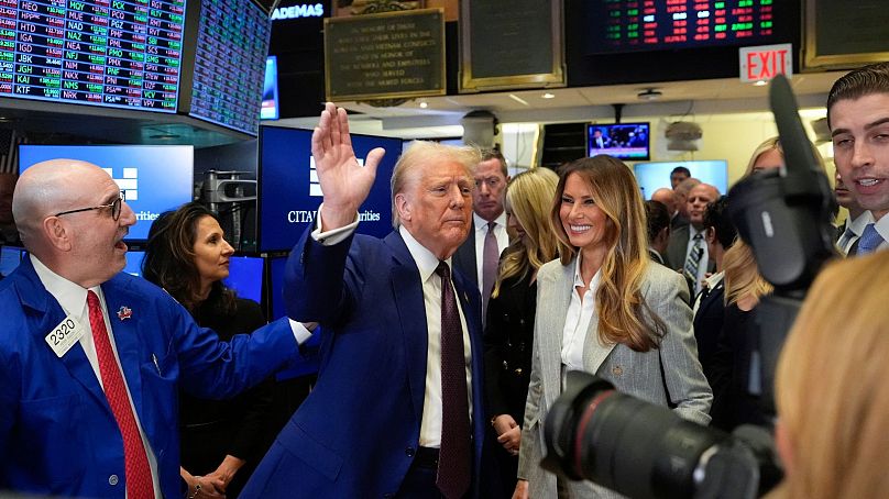 Donald Trump foule le parquet de la Bourse de New York - jeudi 12 décembre 2024