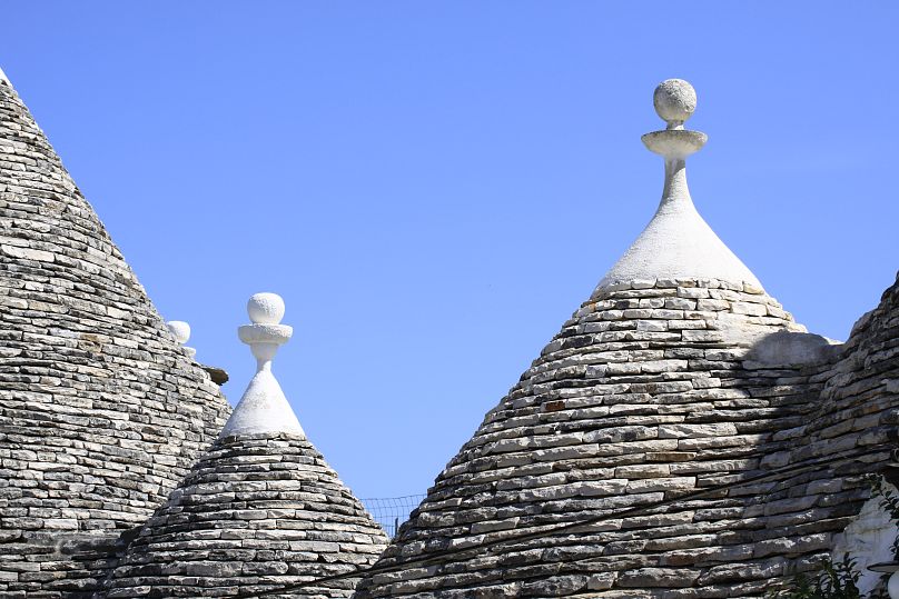 Toits de trulli à Alberobello
