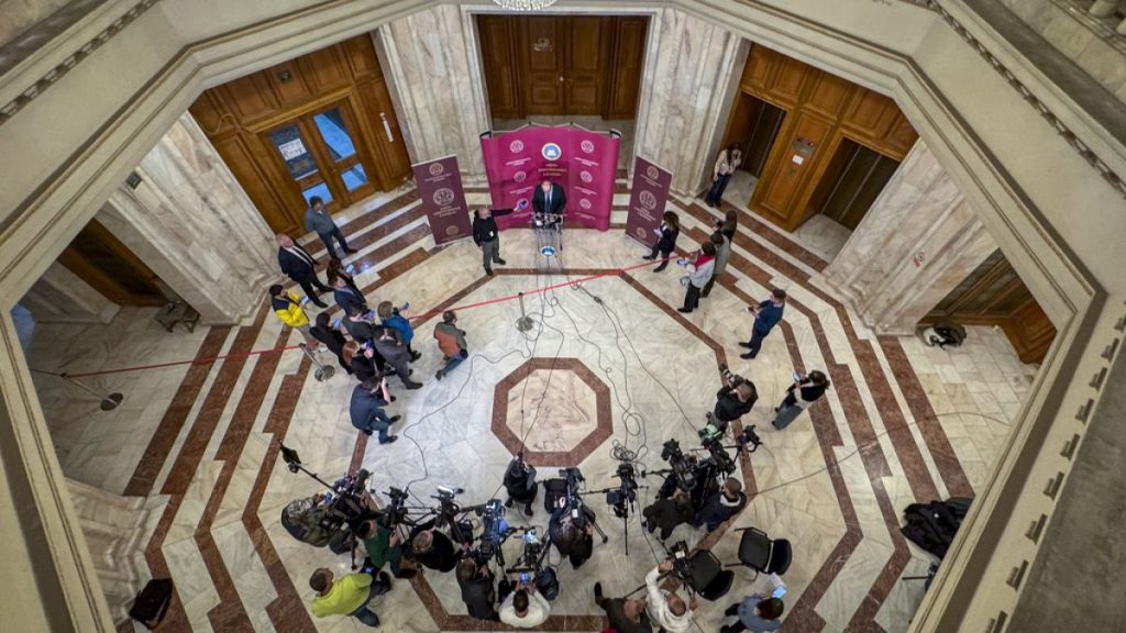 Marian Enache, the president of Romania