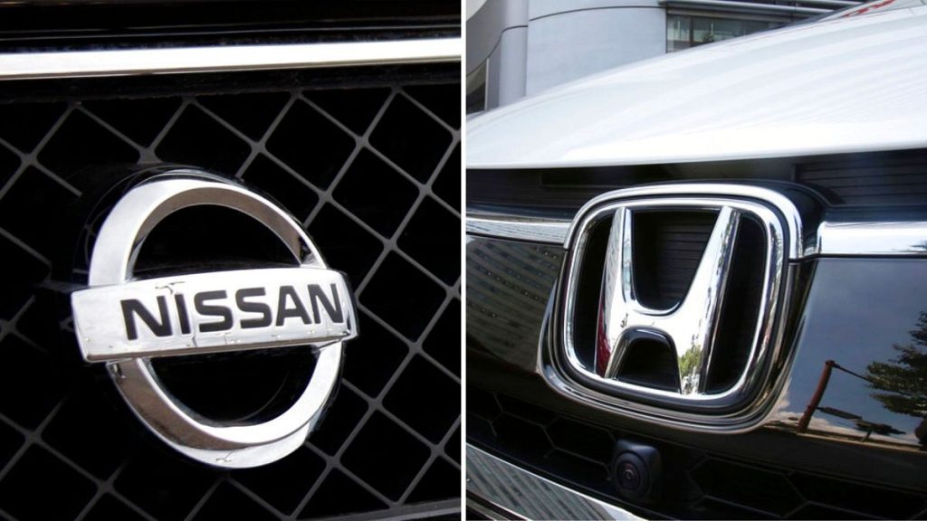 Nissan and Honda logos