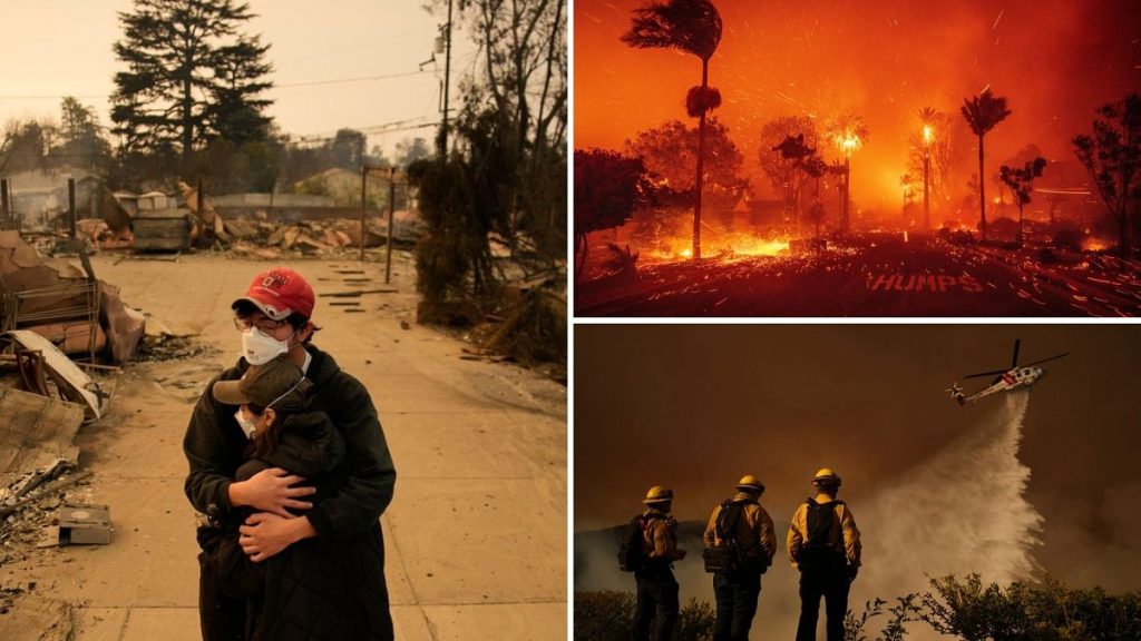 À travers les flammes : les photojournalistes de l'AP réfléchissent à la capture de la dévastation enflammée de Los Angeles
