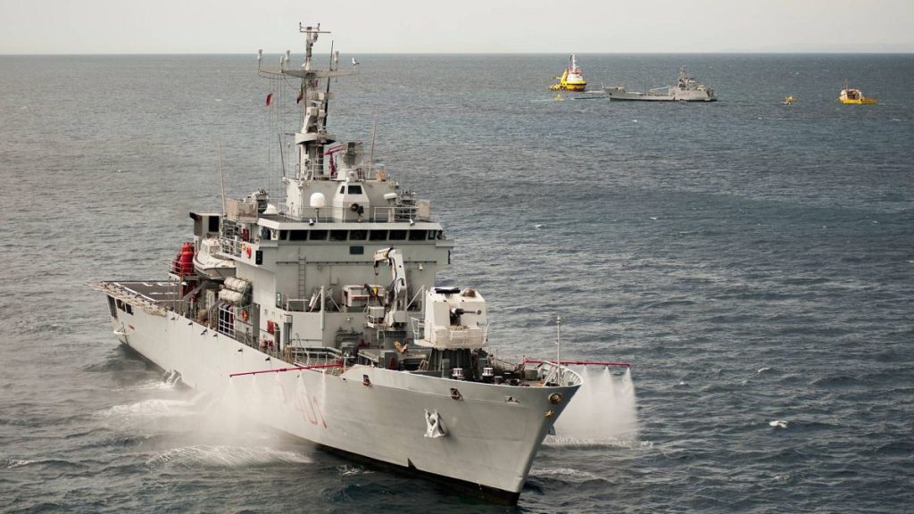 Italian Navy Ship Cassiopea