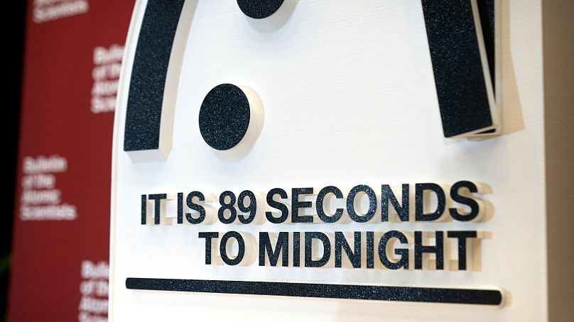 Horloge Doomsday 2025