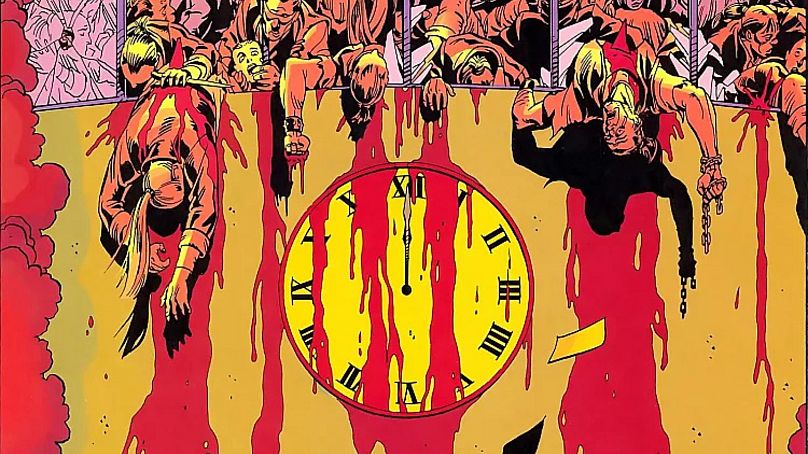 Extrait du roman graphique Watchmen d'Alan Moore et Dave Gibbons