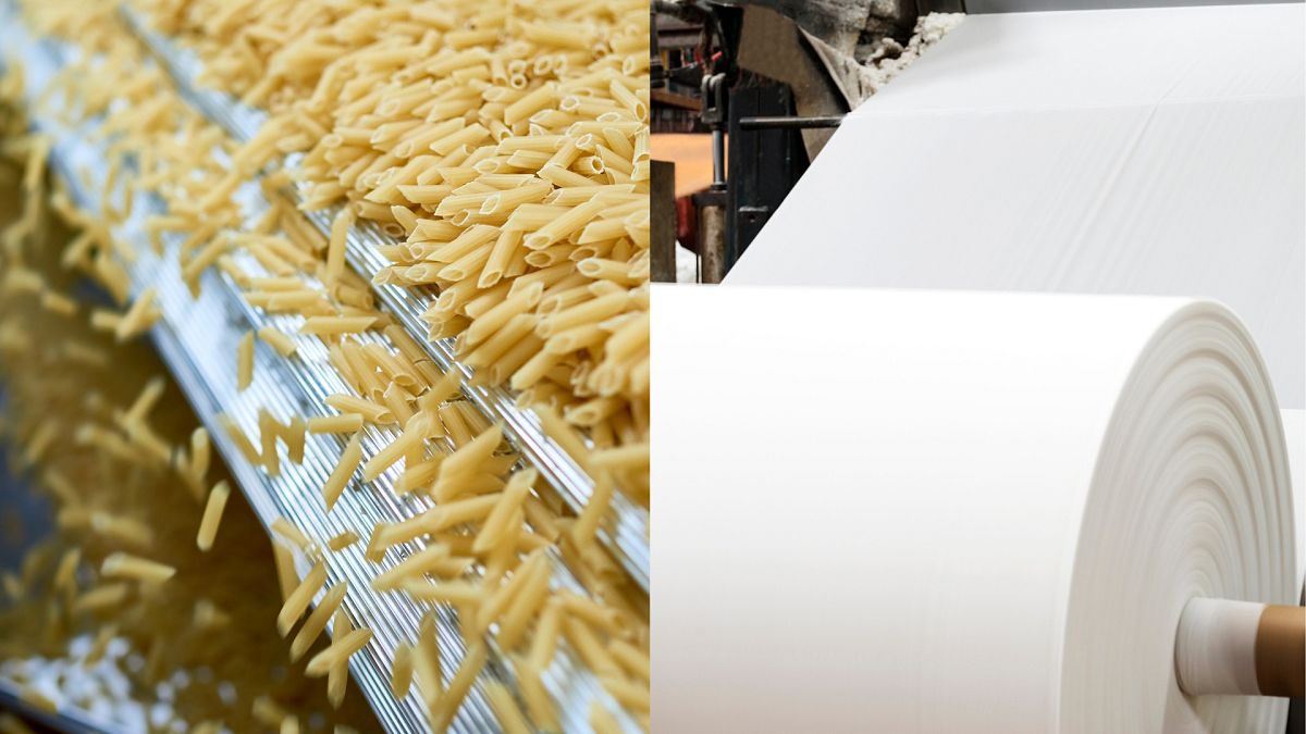 Industrial heat pumps can be used in manufacturing processes that require less heat such as paper and pasta making.