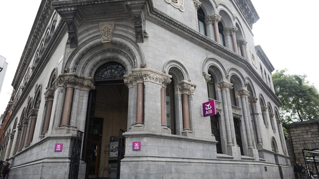 AIB on Dame Street in Dublin.