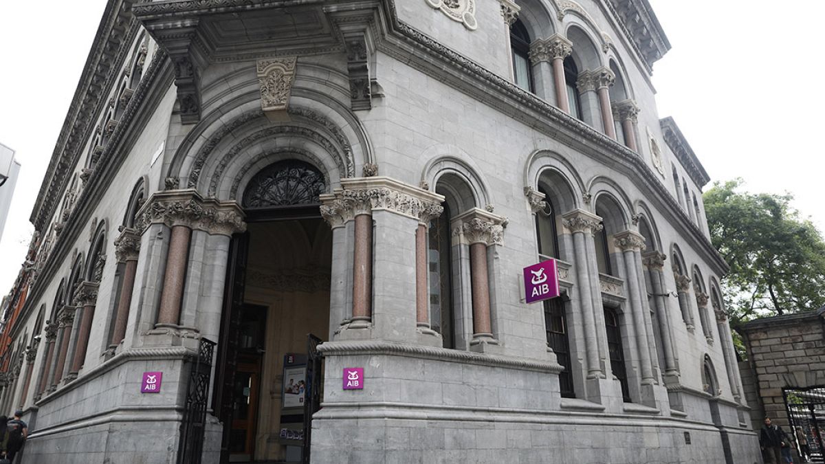 AIB on Dame Street in Dublin.