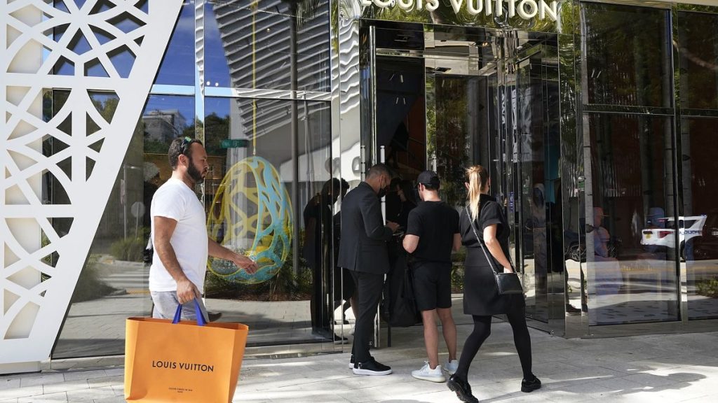 File picture of the LVMH-owned Louis Vuitton store in Miami