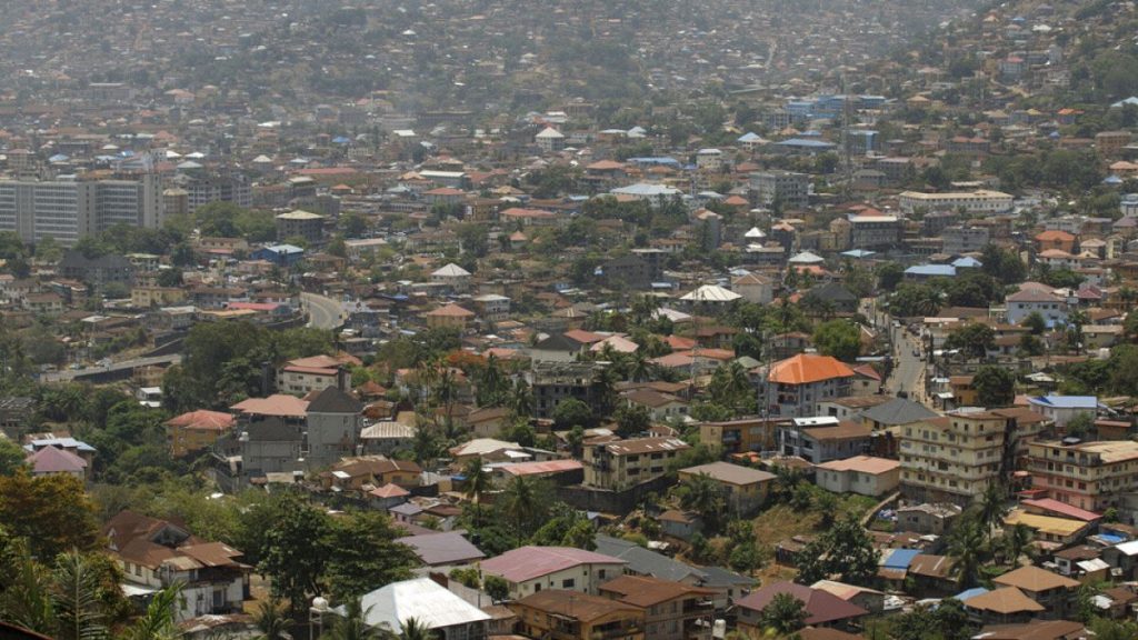 FILE: View of Freetown, Sierra Leone, April 28, 2024