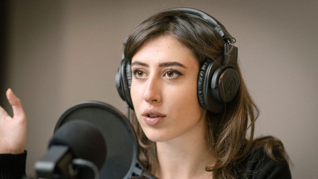 This image released Friday Dec. 27, 2024 by Chora Media shows Cecilia Sala, an Italian journalist who was detained on Dec. 19 as she was reporting in Iran.