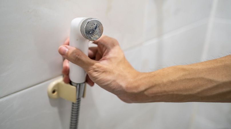 Le Bumgun est largement utilisé à la place du papier hygiénique en Asie du Sud-Est.