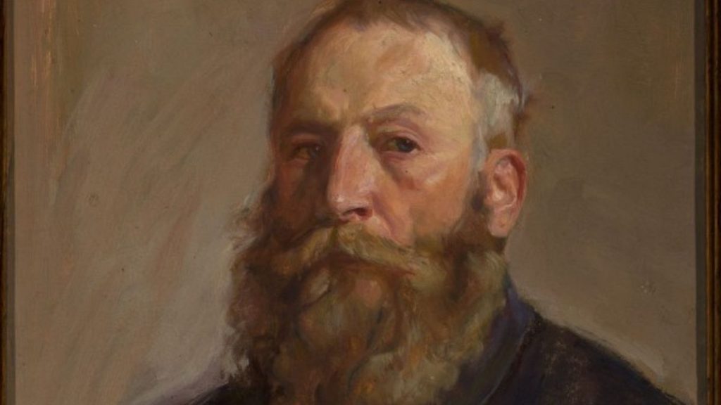 Józef Chełmoński, Self-portrait, 1902