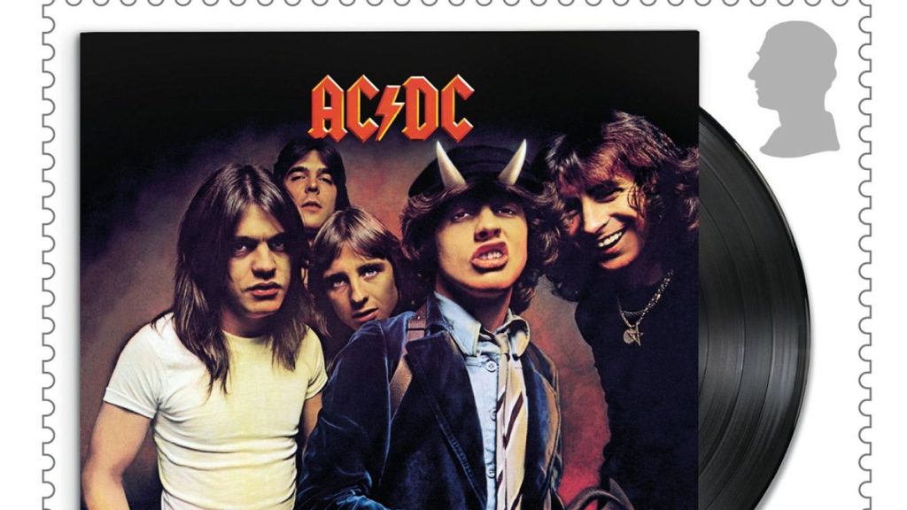 New AC/DC stamps celebrate 50th anniversary of debut album High Voltage
