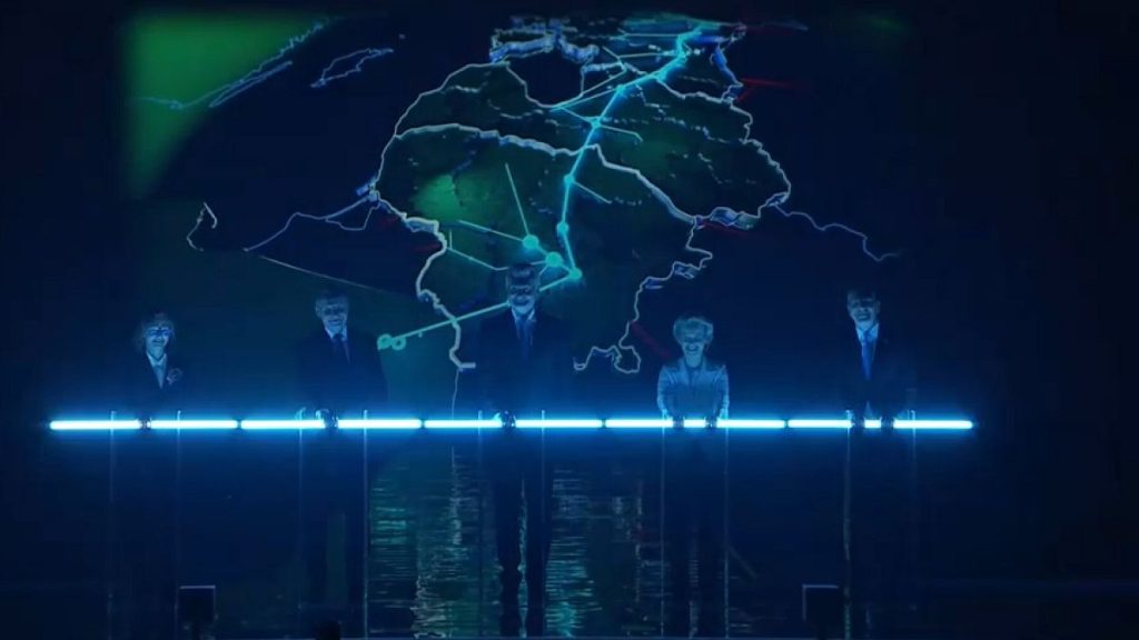 Baltic representatives attend the inauguration of synchronisation with the EU electricity system in Vilnius, 9 February, 2025