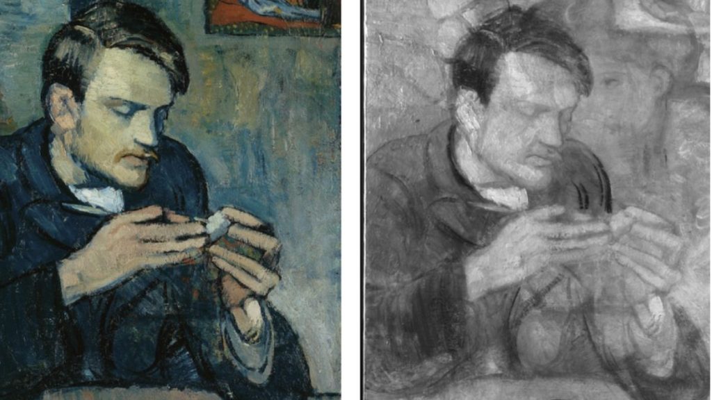 Pablo Picasso, Portrait of Mateu Fernández de Soto, 1901.