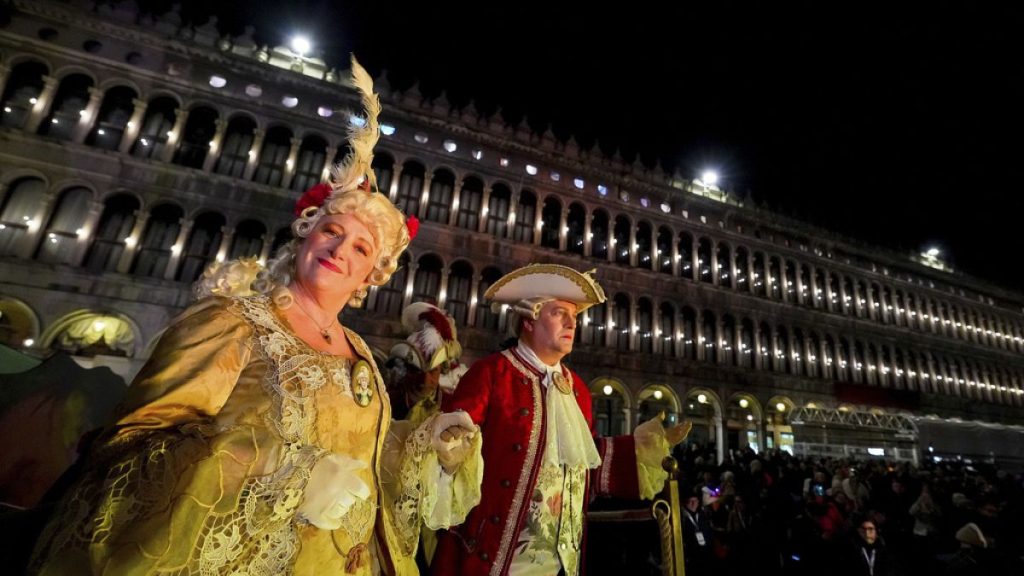 Carnival in Venice is a historic event