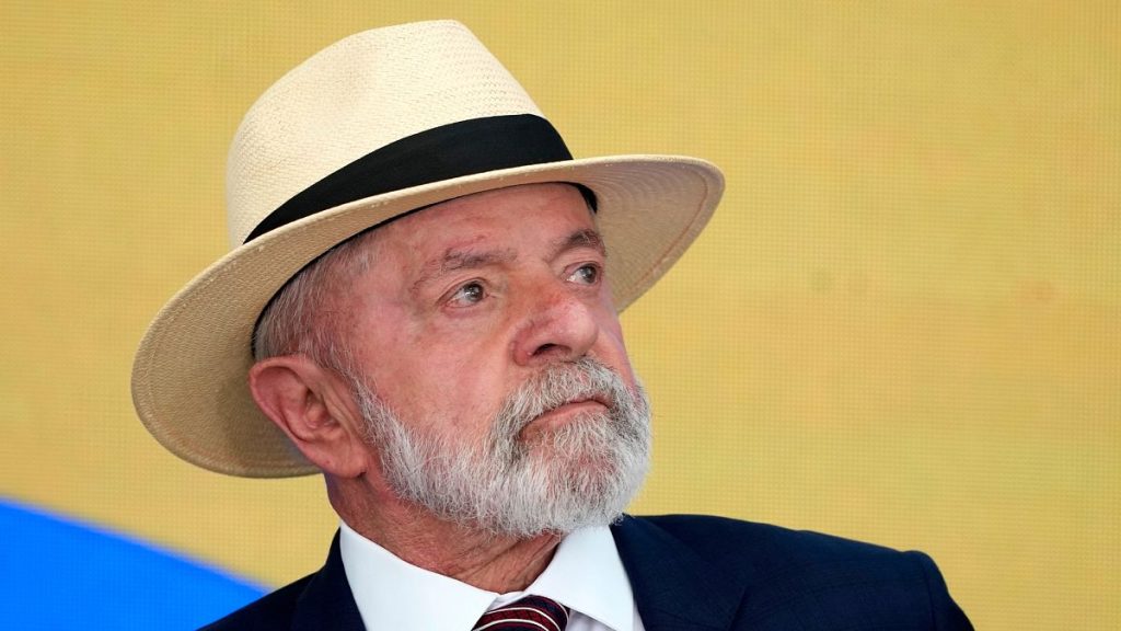 Brazilian President Luiz Inacio Lula da Silva.