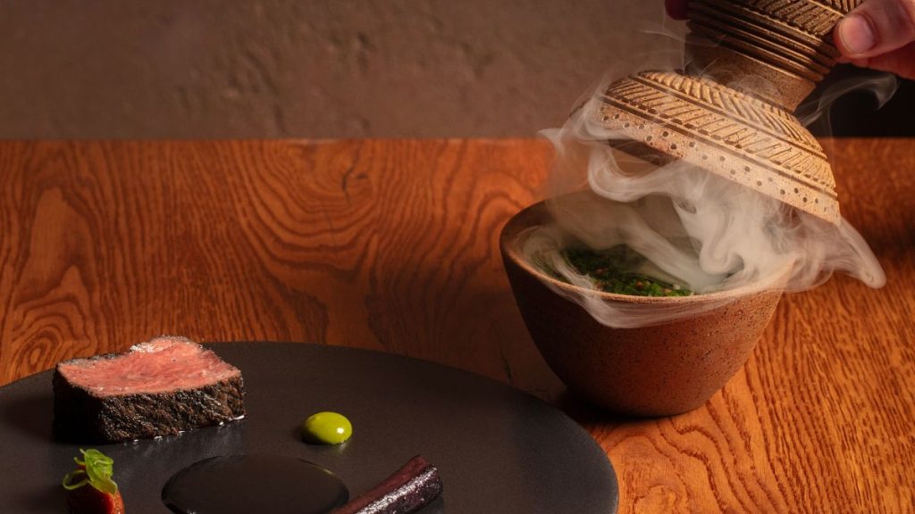 Longhorn Beef with Jollof rice