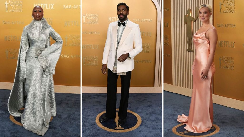 The best celeb looks at the 2025 SAG Awards