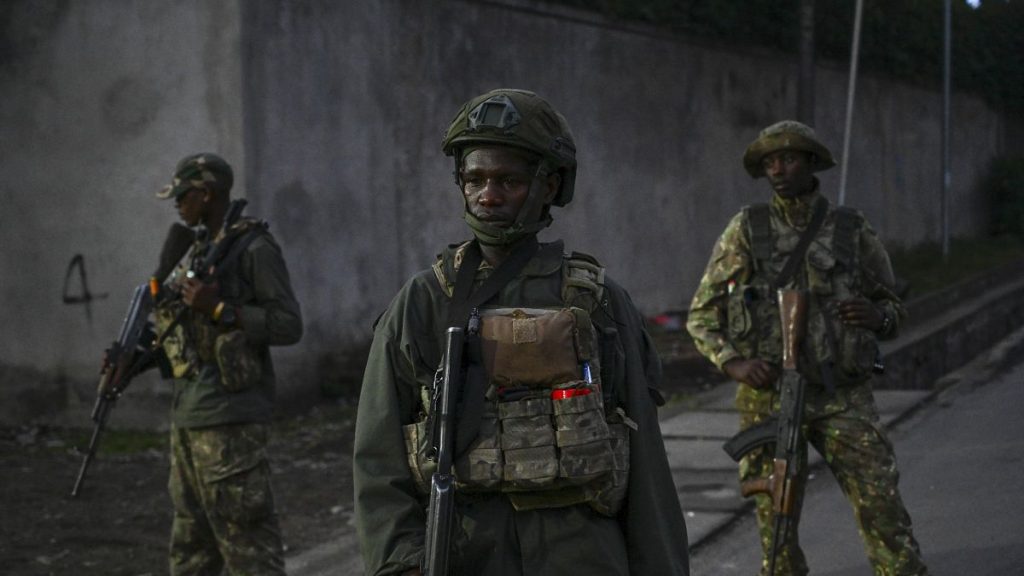 M23 rebels patrol in Goma, 29 January, 2025