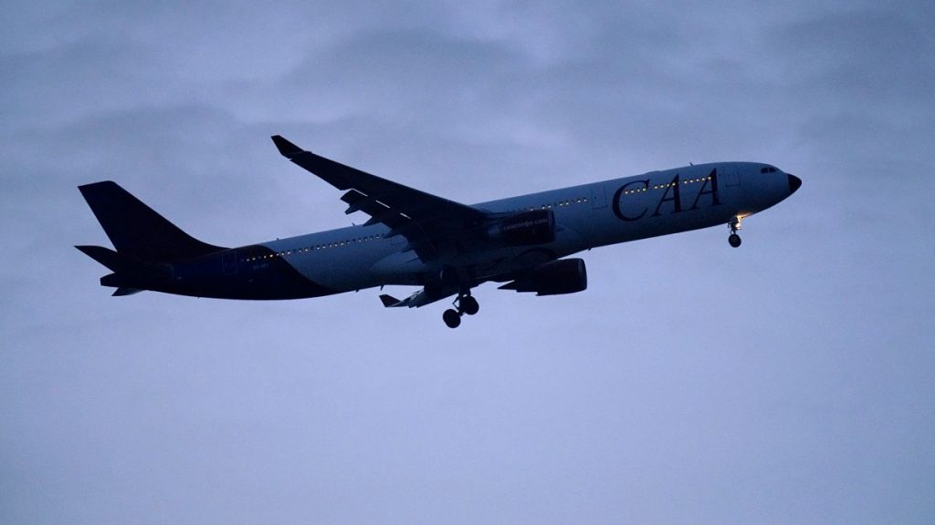 A Hi Fly Airbus A330 in CAA, Compagnie Africaine d