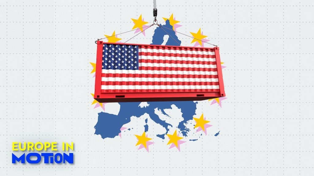 In 2024, the US imported a total of just over €584 billion in goods from the EU. 