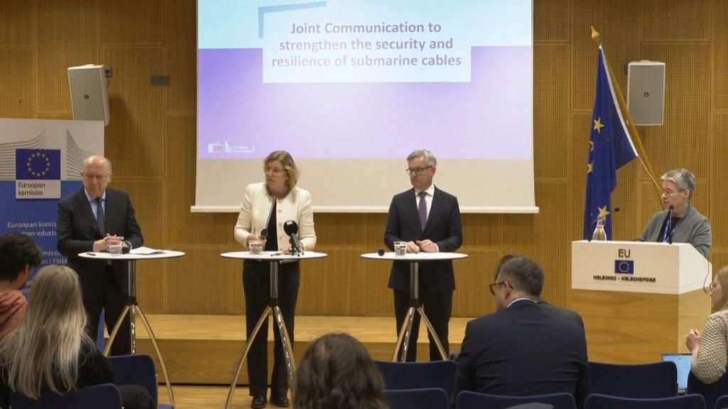 Executive Vice-President Henna Virkkunen and Commissioners Andrius Kubilius and Magnus Brunner