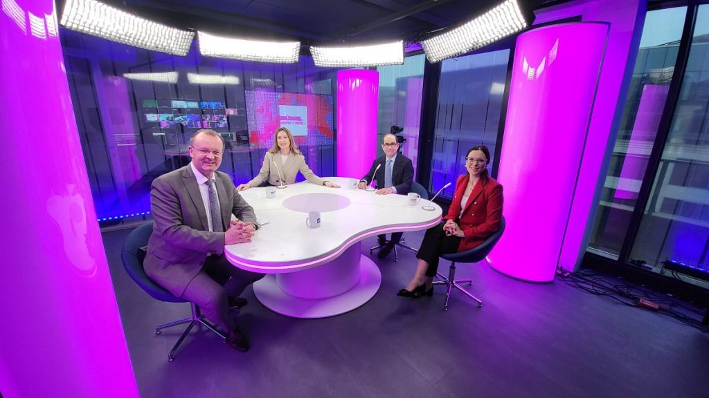 Méabh Mc Mahon with Peter Hefele, Ian Lesser and Raquel García Hermida-van der Walle