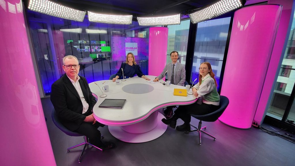 Méabh Mc Mahon with Ben Butters, Chloé Mikolajczak and Cory Bennet