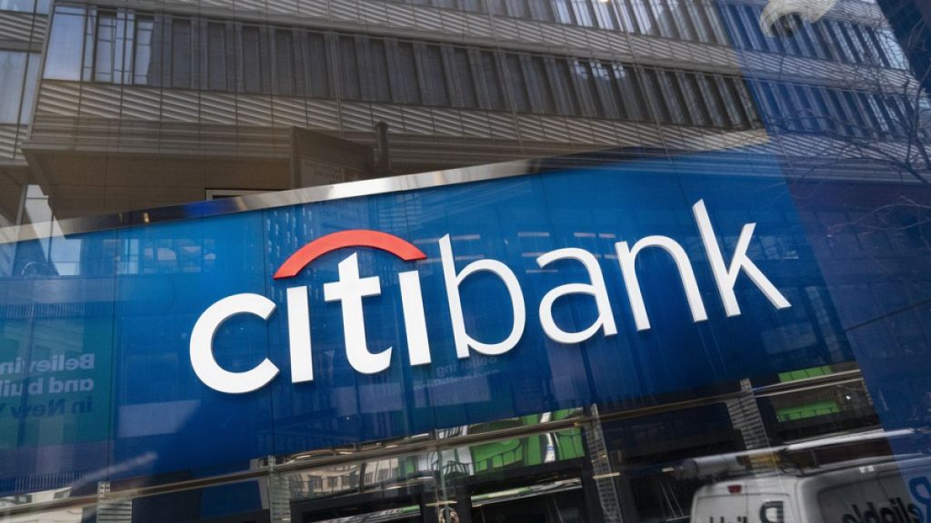 A Citibank office is seen in New York on Jan. 13, 2021.