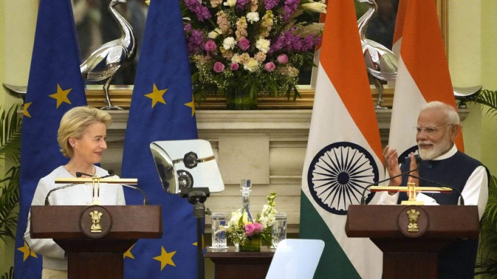 EU and India hope to conclude a free trade agreement by the end of the year.