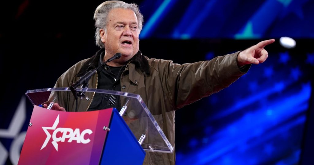 La Bardella de la France annule le discours du CPAC après le salut «nazi» de Steve Bannon