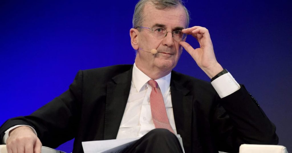 La déréglementation des États-Unis a «dangereux», le chef de la Banque centrale française prévient