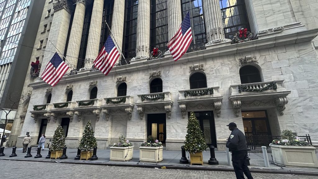 The New York Stock Exchange in New York