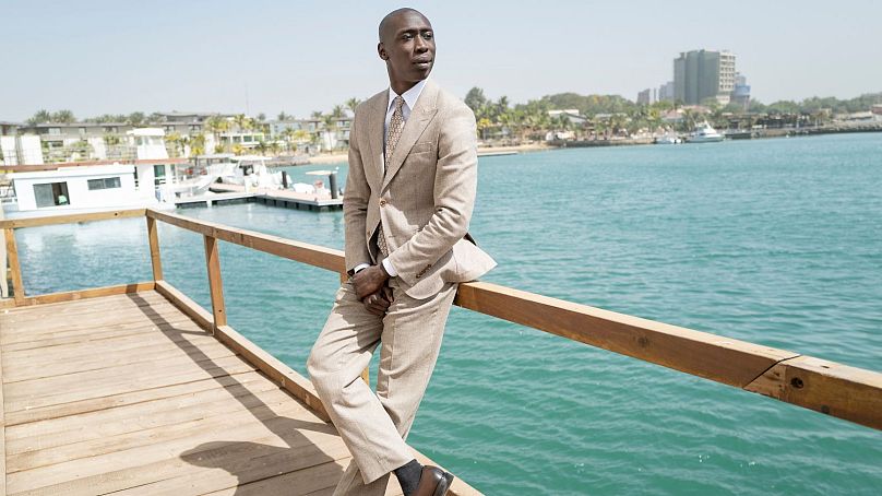 La star de Tiktok Khaby Lame pose pour une photo après avoir été nommée Ambassador de Goodwill Unicef - Dakar, Sénégal